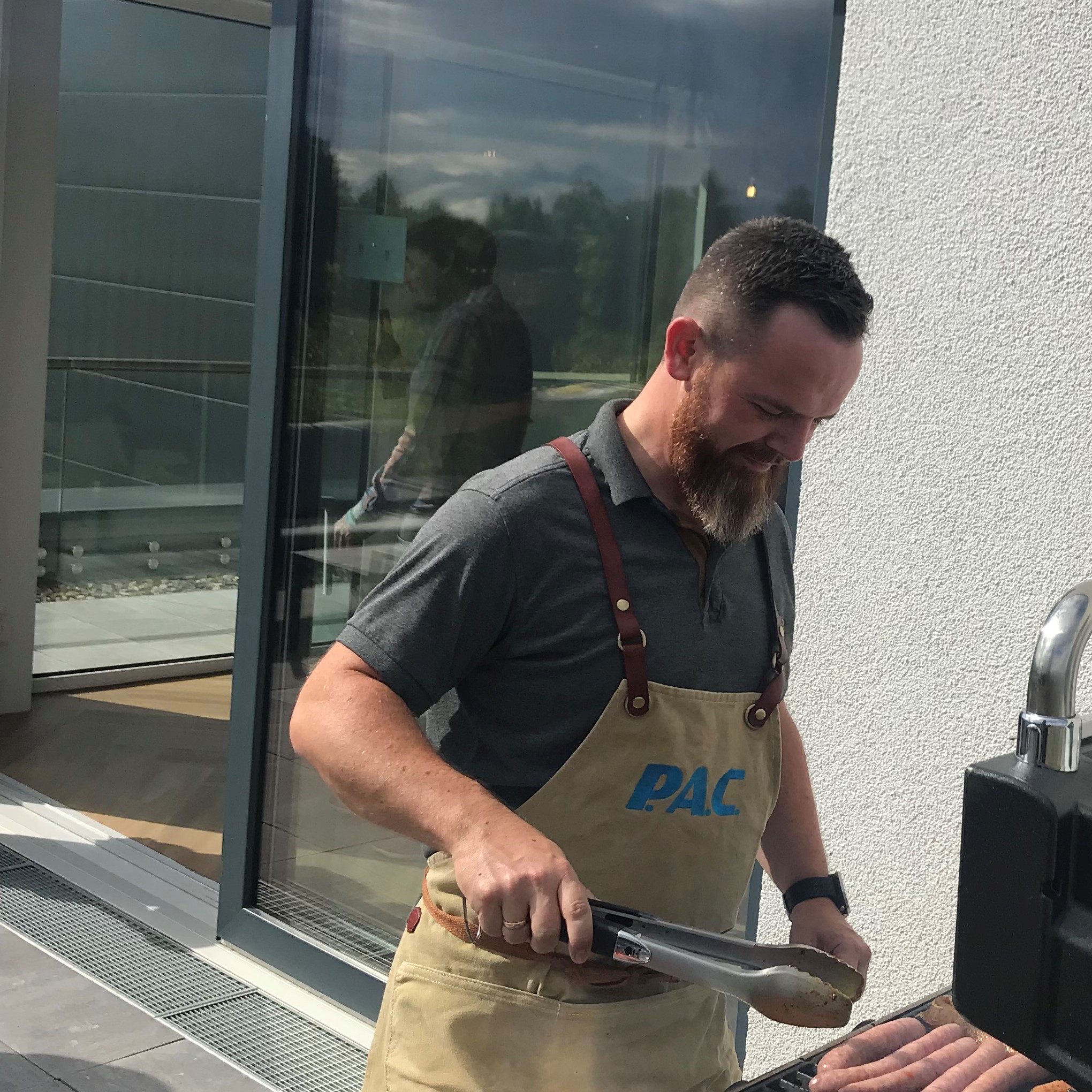 Gemeinsames Grillen