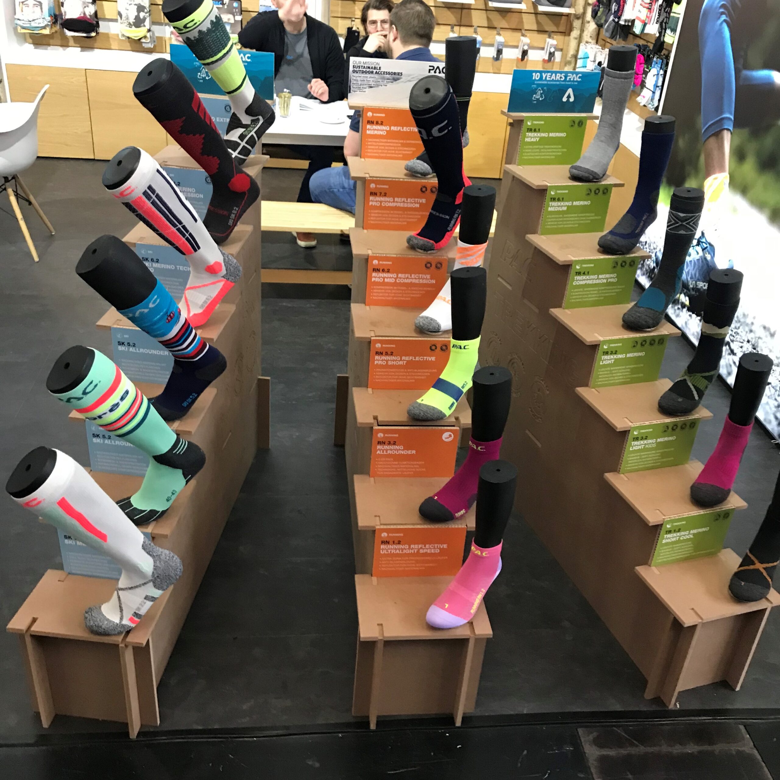 ISPO 2022 Sockentreppe P.A.C.