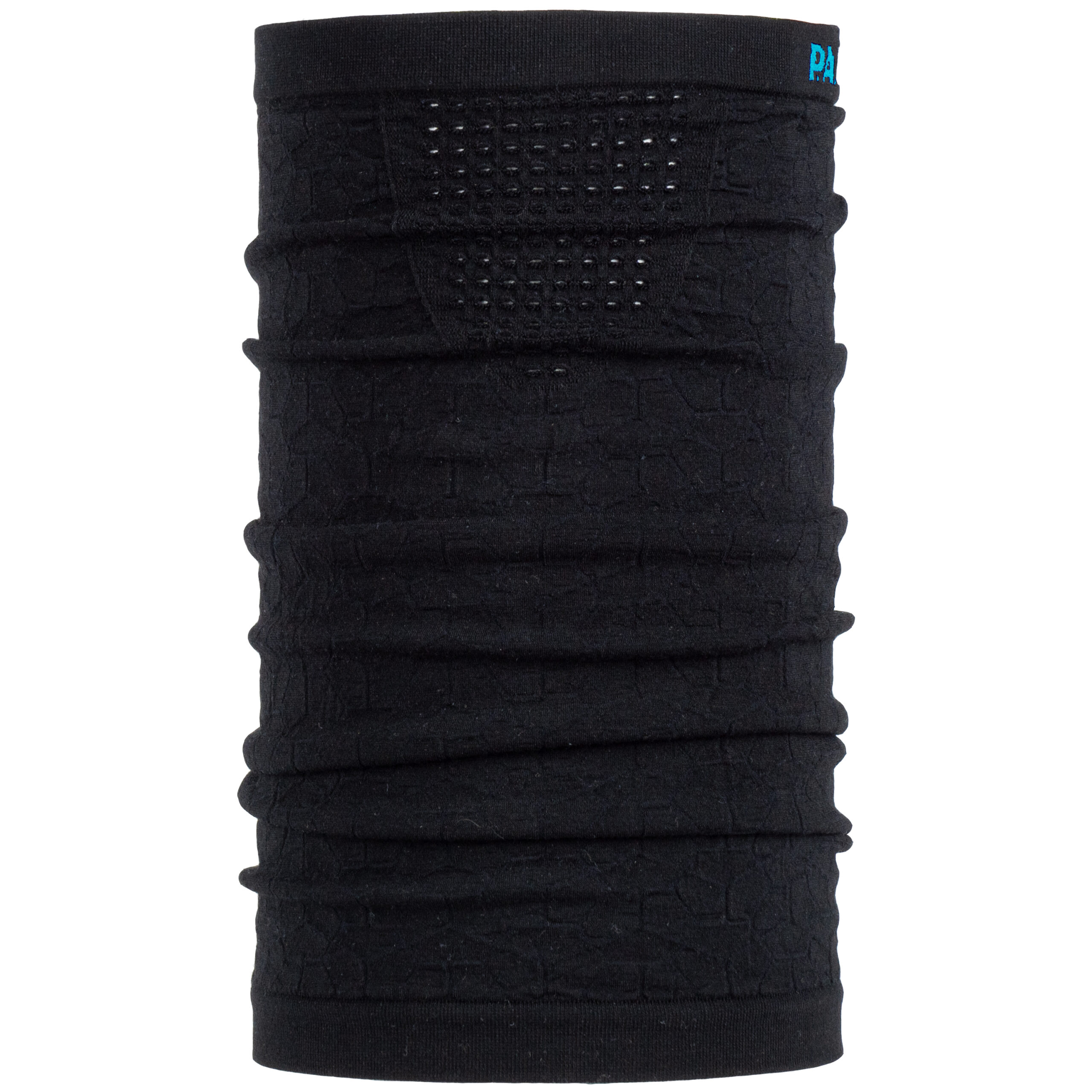 Seamless Merino Mesh Mask Total Black