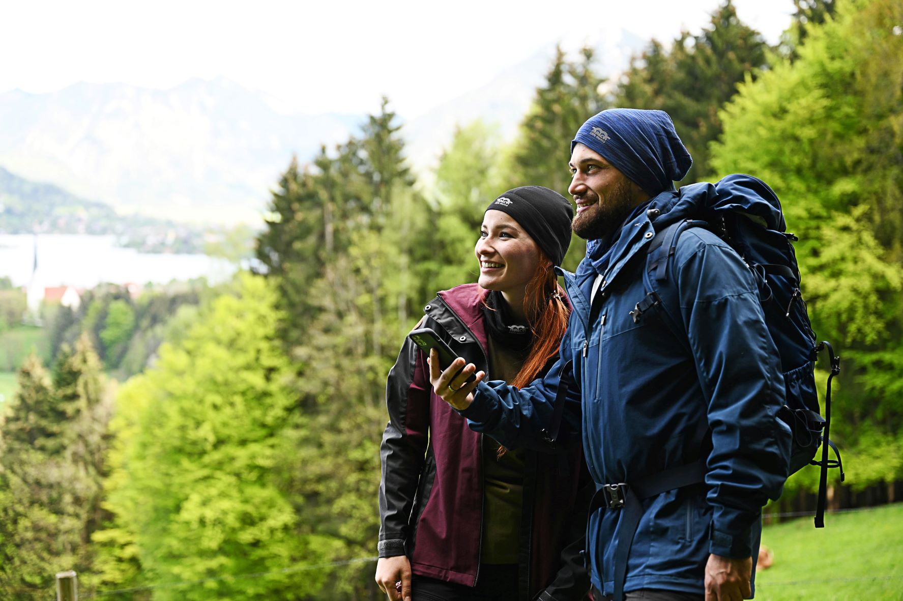 Merino Hat und Beanie Actionbild