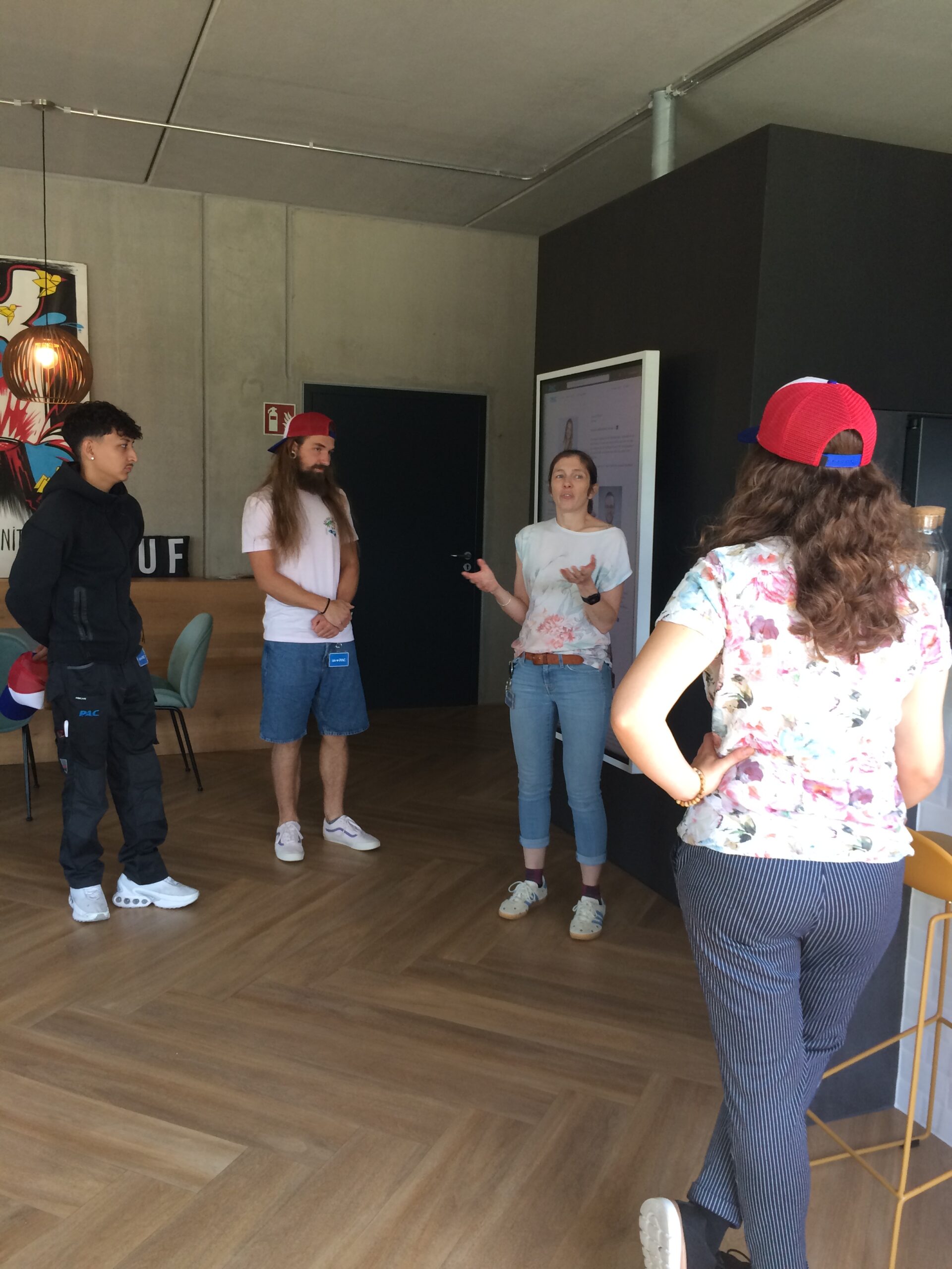 Welcome Day 2025 Azubis_Rundgang